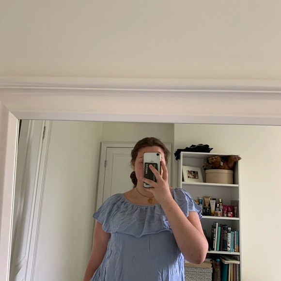 Baby blue blouse - Picture 4 of 6